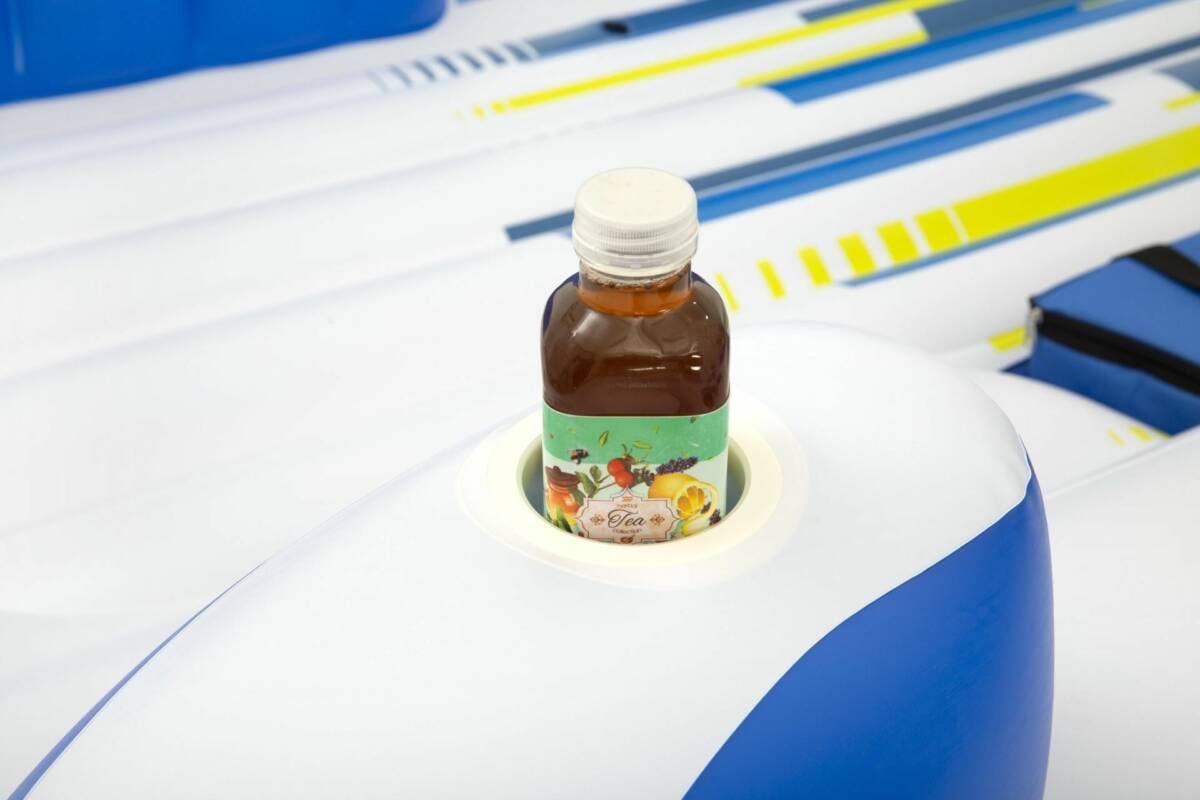 Hydro-Force™ 43105 Tropik Esintiler 6-Kişilik Yüzen Parti Adası 2