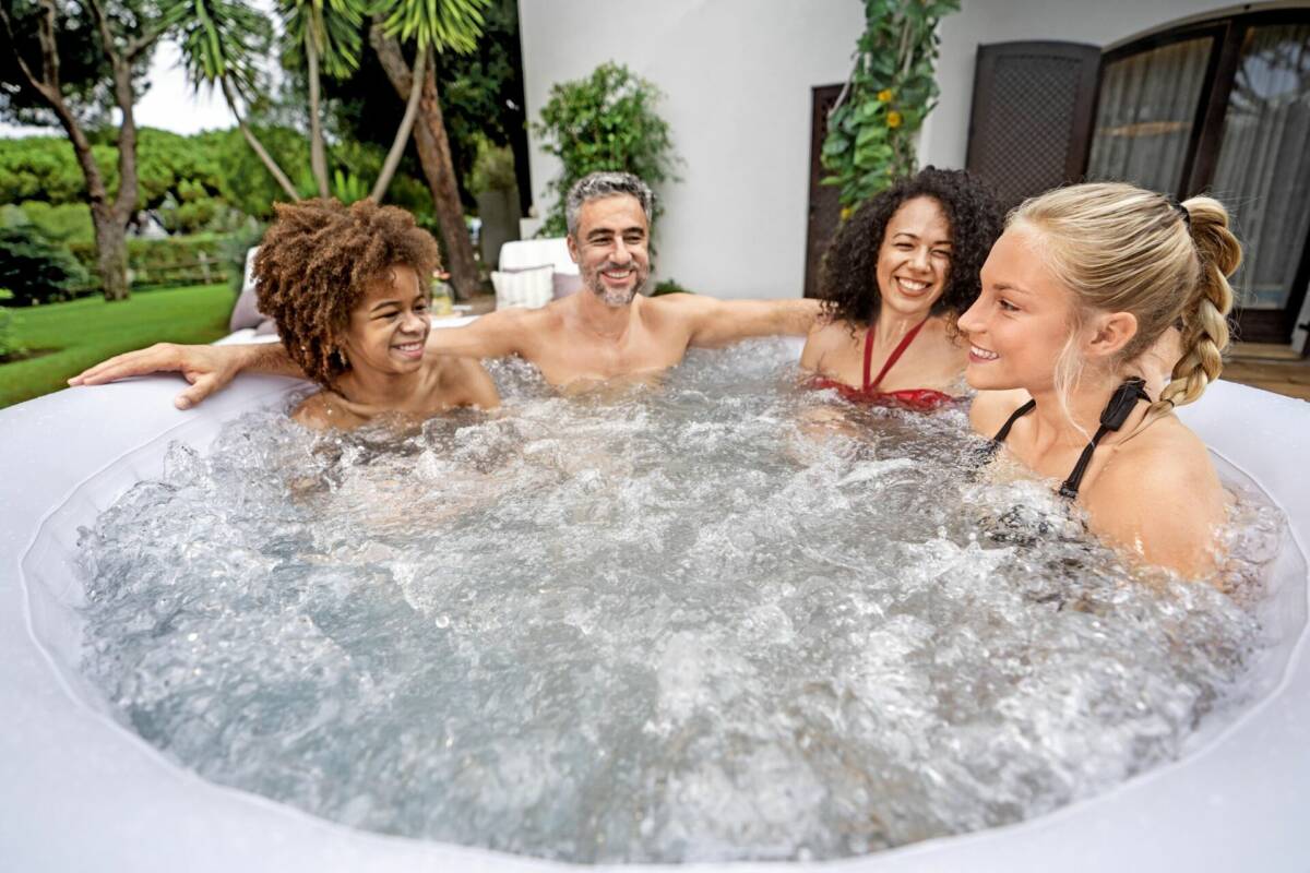 Lay-Z-Spa® 60003 Cancun Signature AirJet™ Şişme Spa Havuzu, 2-4 kişilik 1