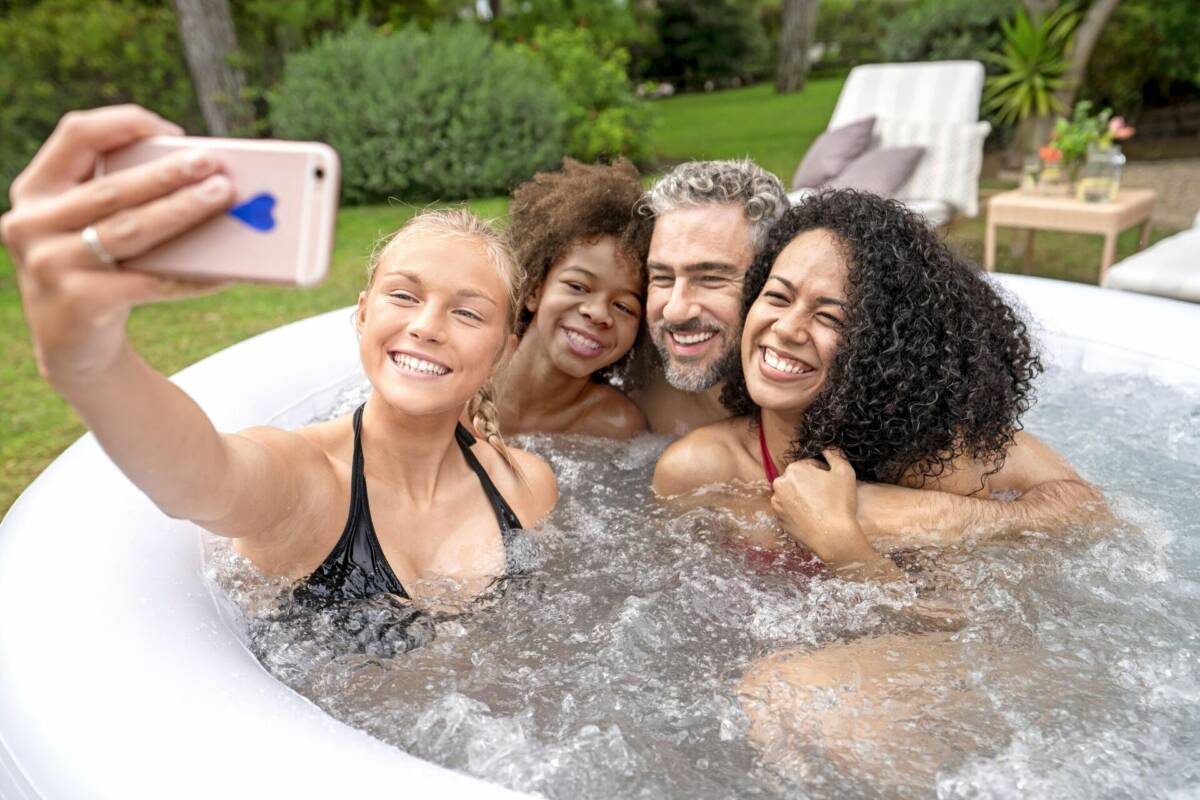 Lay-Z-Spa® 60003 Cancun Signature AirJet™ Şişme Spa Havuzu, 2-4 kişilik 2