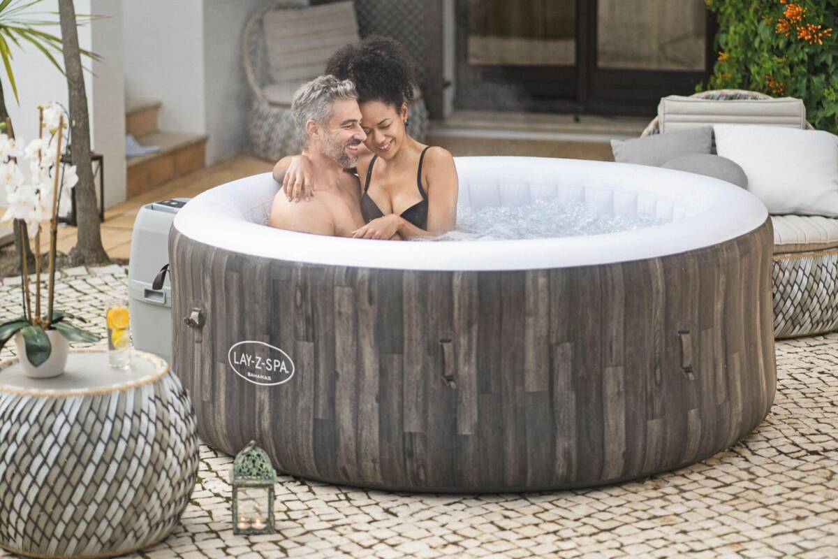 Lay-Z-Spa® 60005 Bahamas AirJet™ Şişme Spa Havuzu, 2-4 kişilik 1