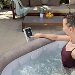 Lay-Z-Spa® 6001K Rome Smart AirJet™ Enerji Tasarruflu Şişme Spa Havuzu, Mobil Uygulama Kontrollü, 4-6 kişilik 2