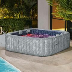 Lay-Z-Spa® 6001Q San Francisco Smart HydroJet Pro™ Enerji Tasarruflu Şişme Spa Havuzu, Mobil Uygulama Kontrollü, 5-7 kişilik 3