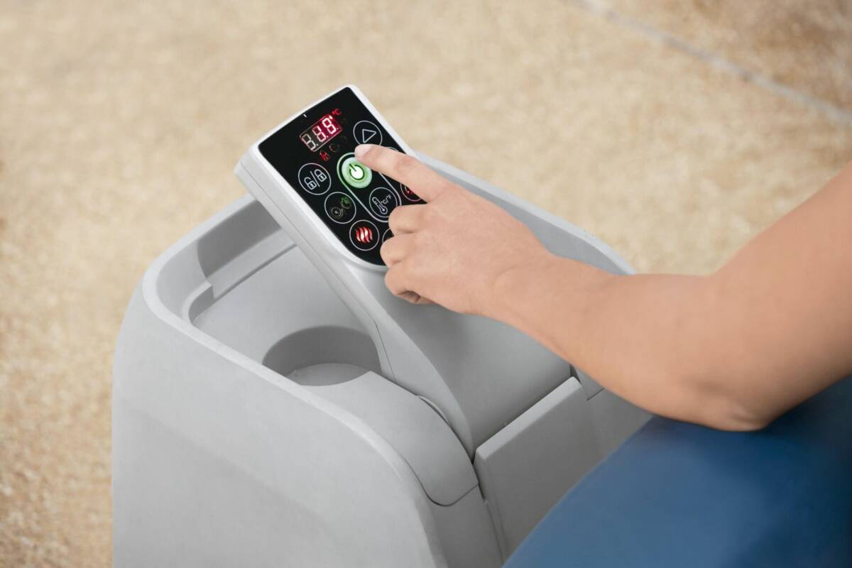 Lay-Z-Spa® 60029 Milan Smart AirJet Plus™ Şişme Spa Havuzu, Mobil Uygulama Kontrollü, 4-6 kişilik 2