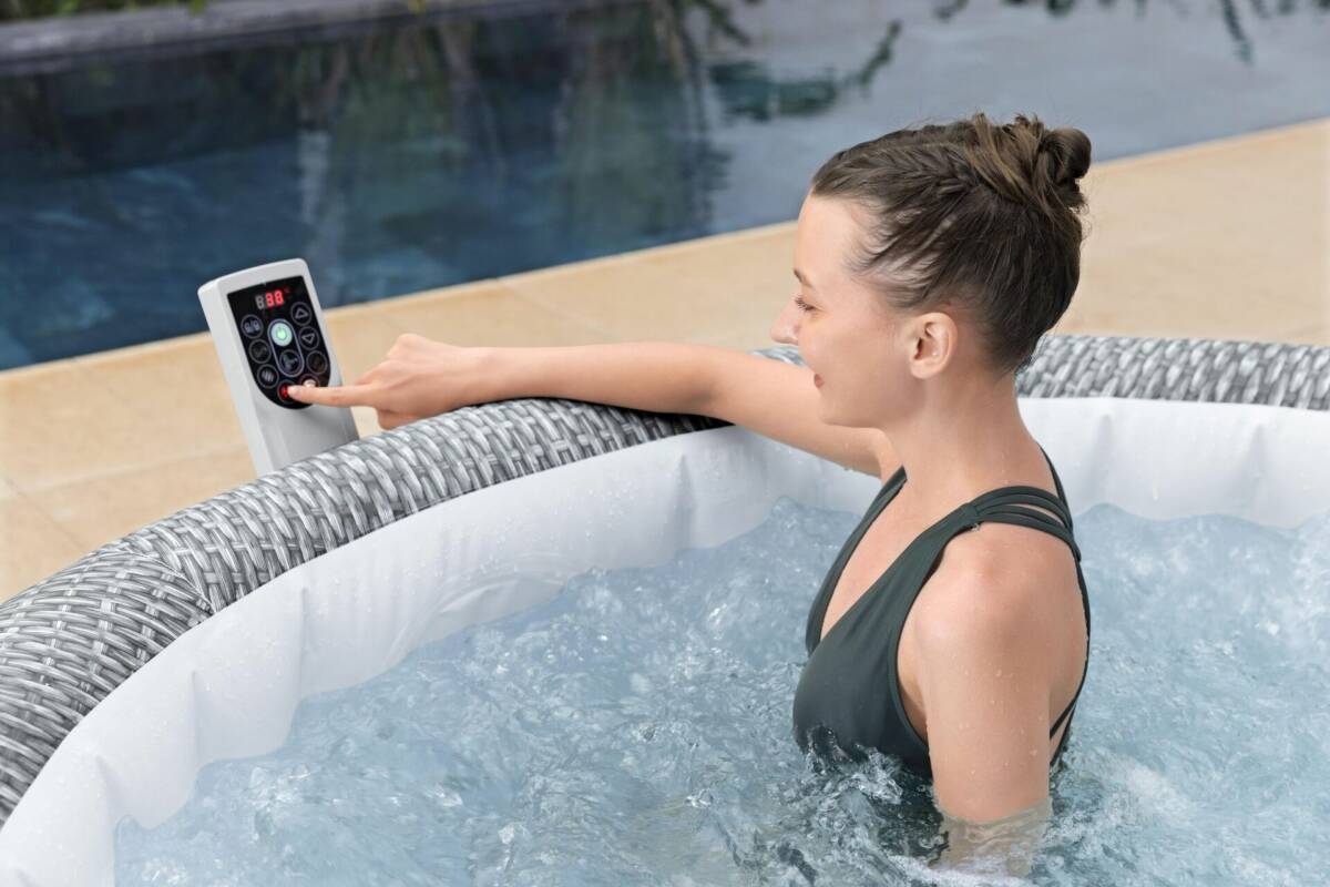 Lay-Z-Spa® Bali Smart AirJet™ 6001N Enerji Tasarruflu Şişme Spa Havuzu, Mobil Uygulama Kontrollü, 4-6 kişilik 2