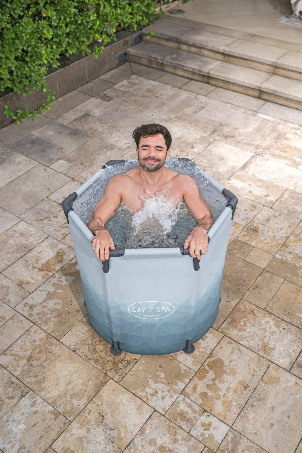 Lay-Z-Spa® Glacial Dip™ 6002K Soğuk Terapi Buz Banyosu Küveti, Tek Kişilik 1