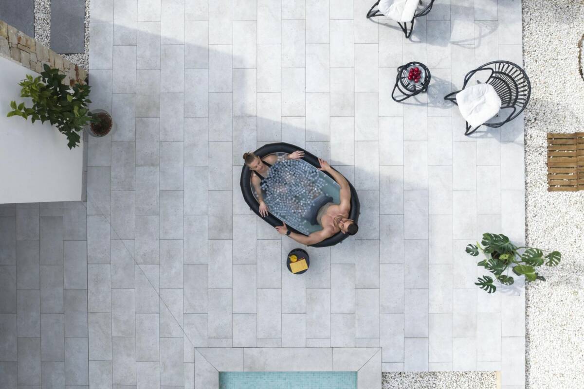 Lay-Z-Spa® Glacial Dip™ 6002Q Soğuk Terapi Buz Banyosu Küveti, 2 Kişilik 1