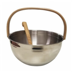 Paslanmaz Çelik Kova+Kepçe 