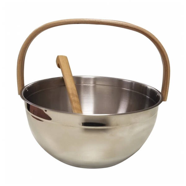 Paslanmaz Çelik Kova+Kepçe 