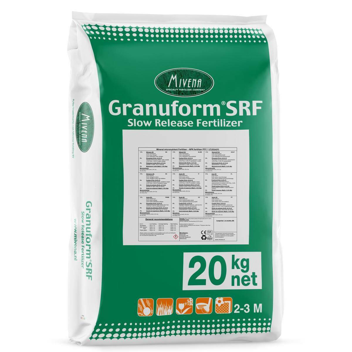 Granuform® SRF Yavaş Salınımlı Gübre